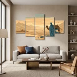 tableau desert touareg