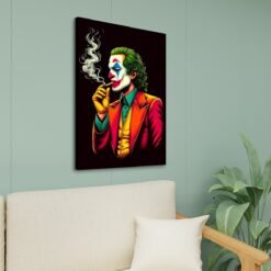 Tableau Joker qui fume coté