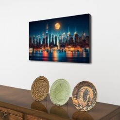 Tableau New York de Nuit déco