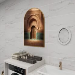 Tableau Porte Riad Maroc déco
