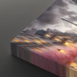 deuxieme tableau paris sous la pluie tour effeil détails