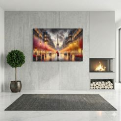 deuxieme tableau paris sous la pluie tour effeil piece de vie