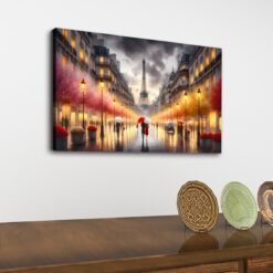 deuxieme tableau paris sous la pluie tour effeil salon