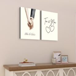 tableau mariage evenement personnalisé prénoms