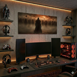 tableau game of thrones scene Battle of the Bastards chambre gaming