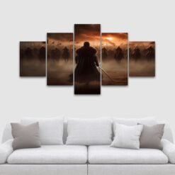 tableau game of thrones scene Battle of the Bastards salon x5