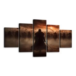 tableau game of thrones scene Battle of the Bastards seul x5