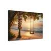 tableau seul belle plage prenoms personnalisés